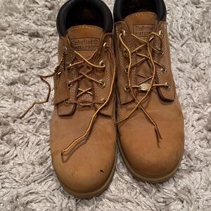 Timberland women’s 10 Tan Leather Boots
